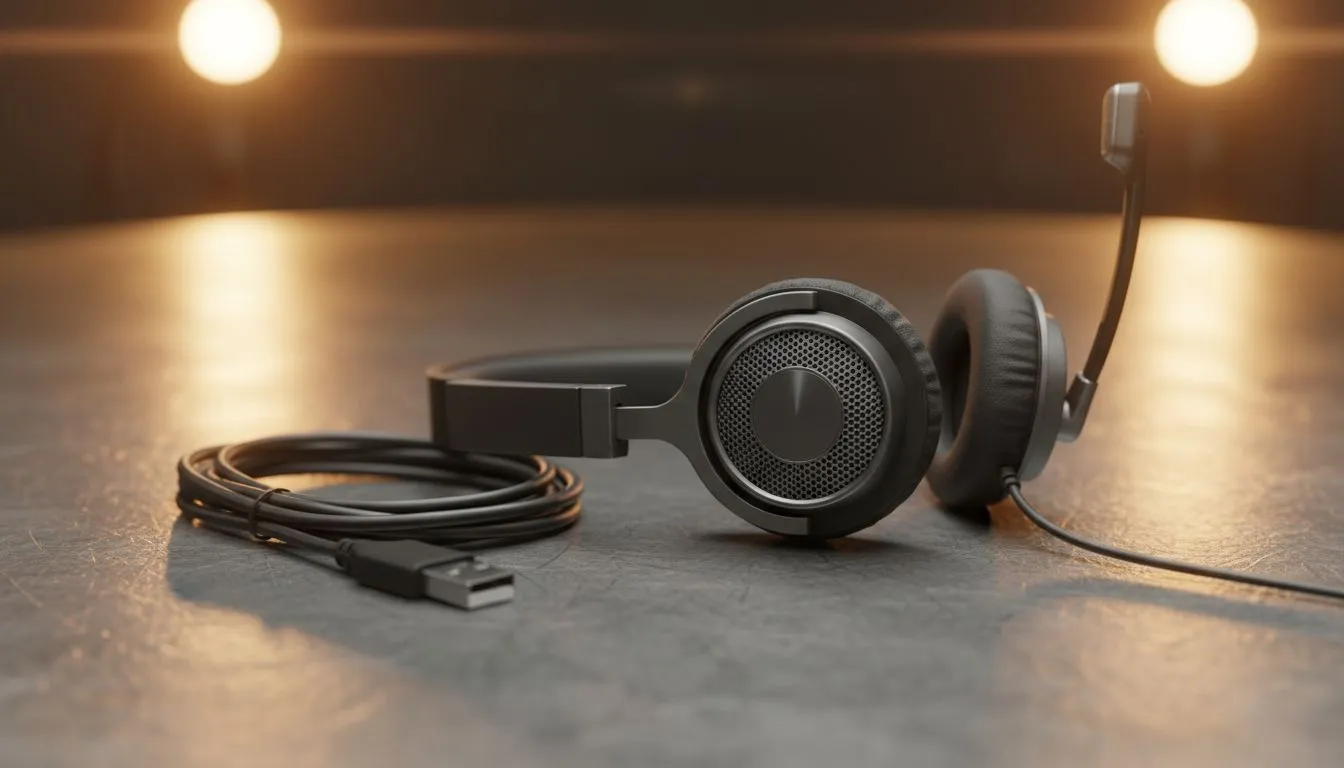 Wired USB Headsets for Meetings