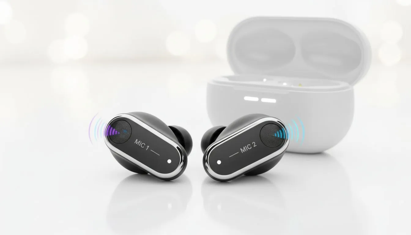 Dual microphones: best earbuds for Zoom