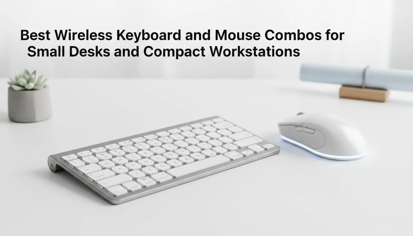 Compact wireless keyboard + mouse picks