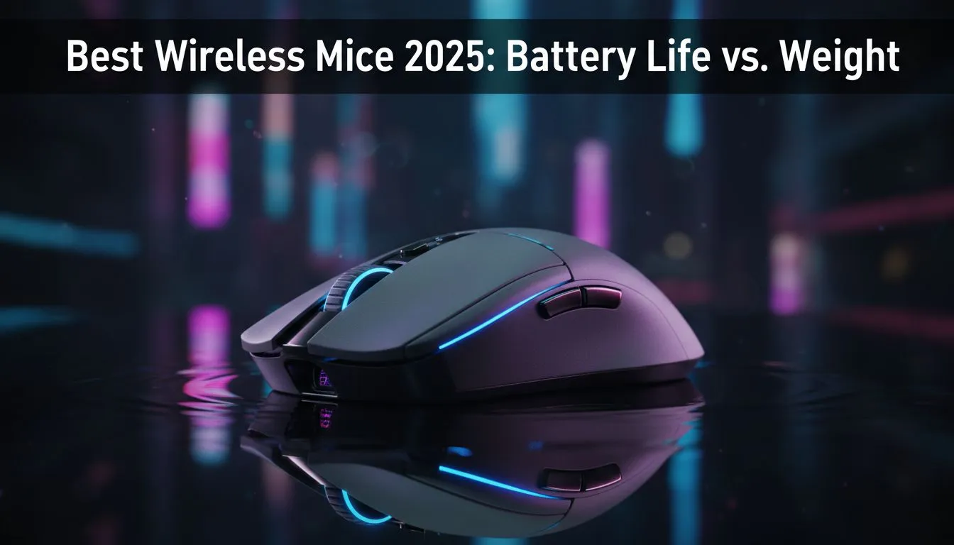 Battery Life vs Weight: Best Wireless Mouse 2025