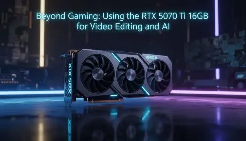 RTX 5070 Ti 16GB for Video Editing and AI Workflows