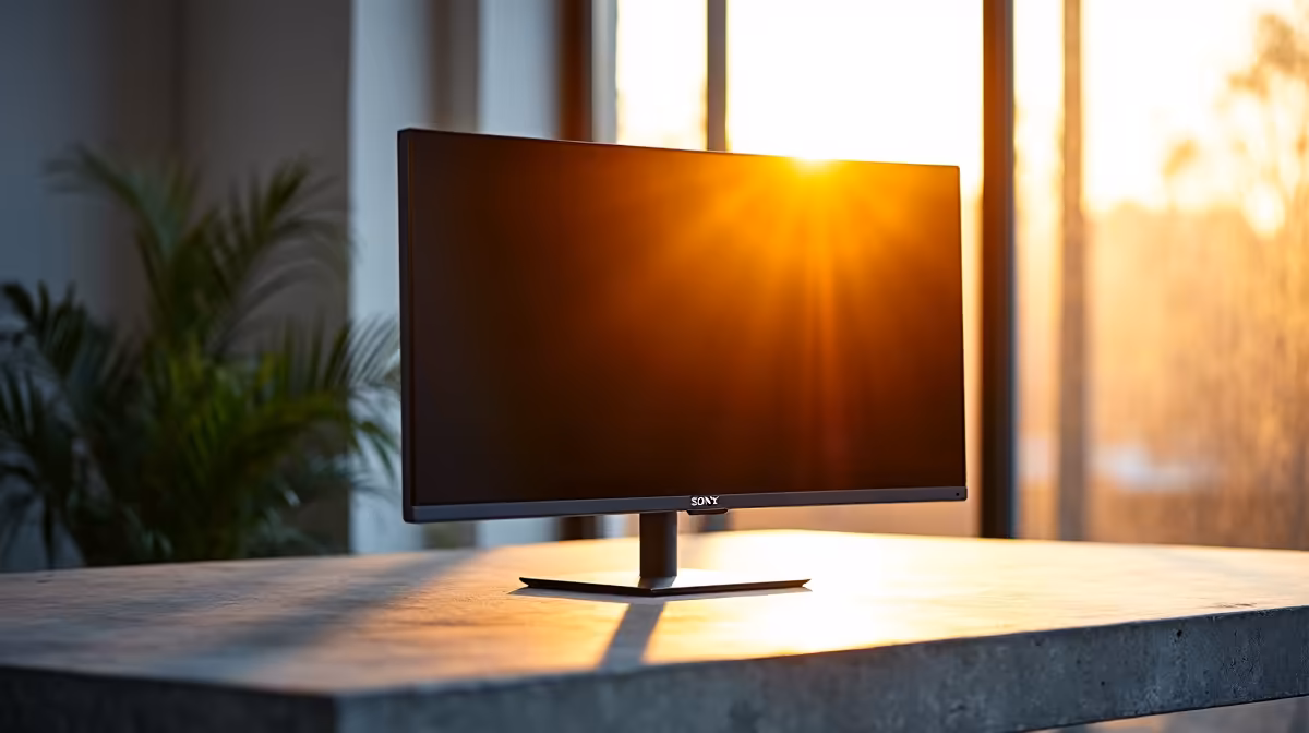 Sleek Monitors for a Modern Office