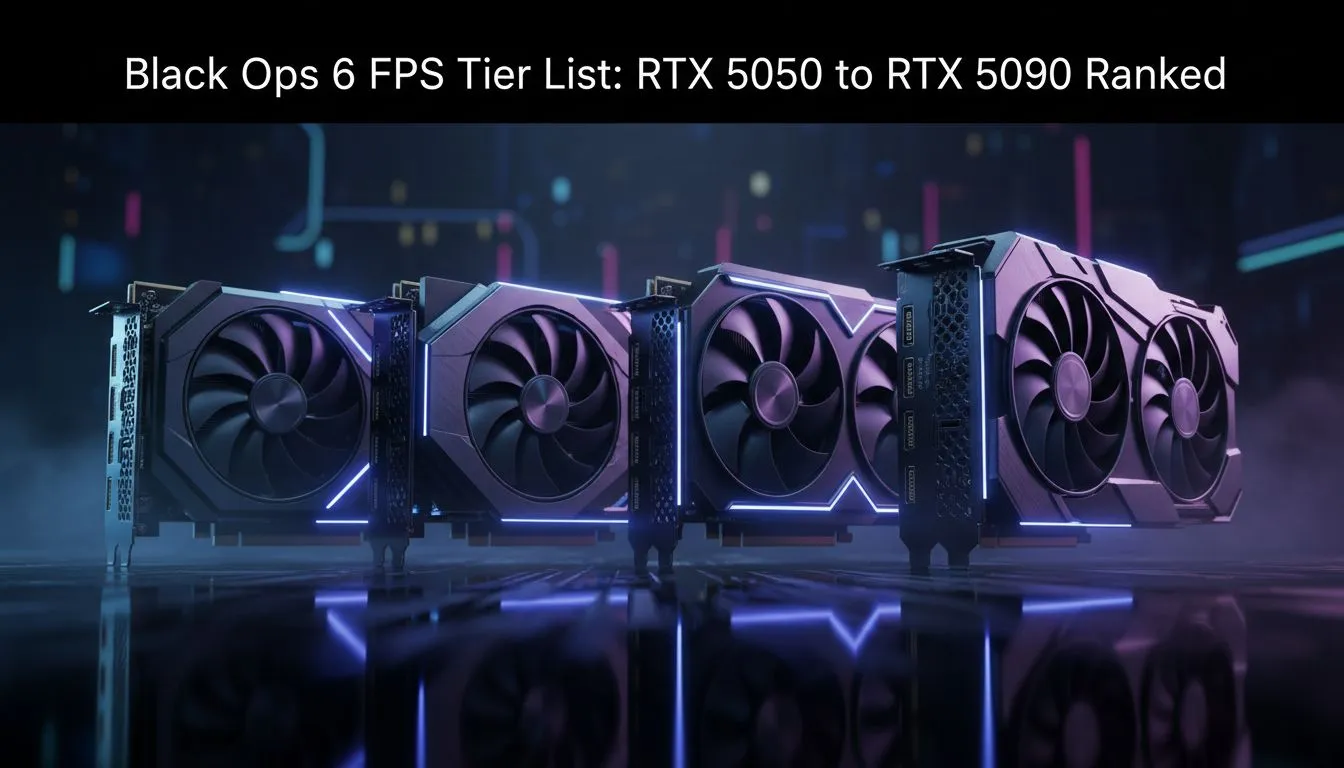 RTX 5050-5090 Ranked for Black Ops 6