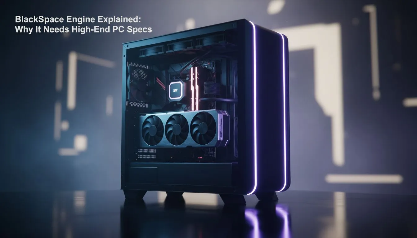 Why BlackSpace requires high-end PCs