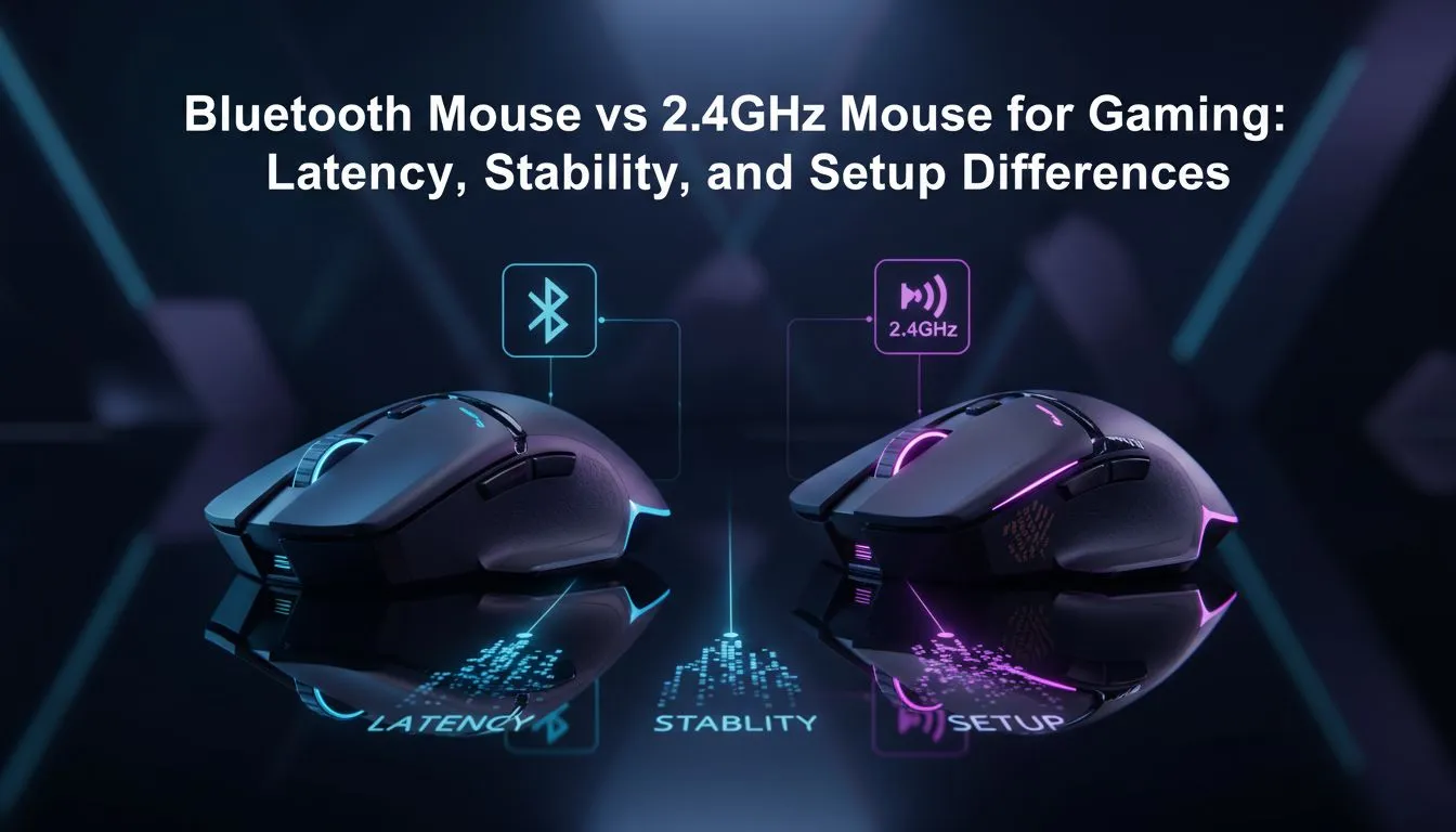 Bluetooth vs 2.4GHz Mouse: Key Differences
