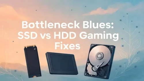 SSD vs HDD Gaming: Fix Your PC Bottleneck for Good