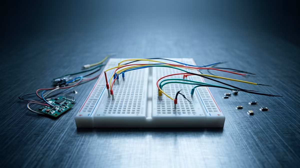 Build circuits without soldering from day one
