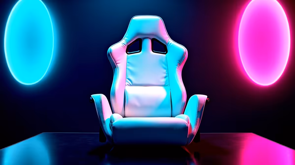 Spotless White Gaming Chair