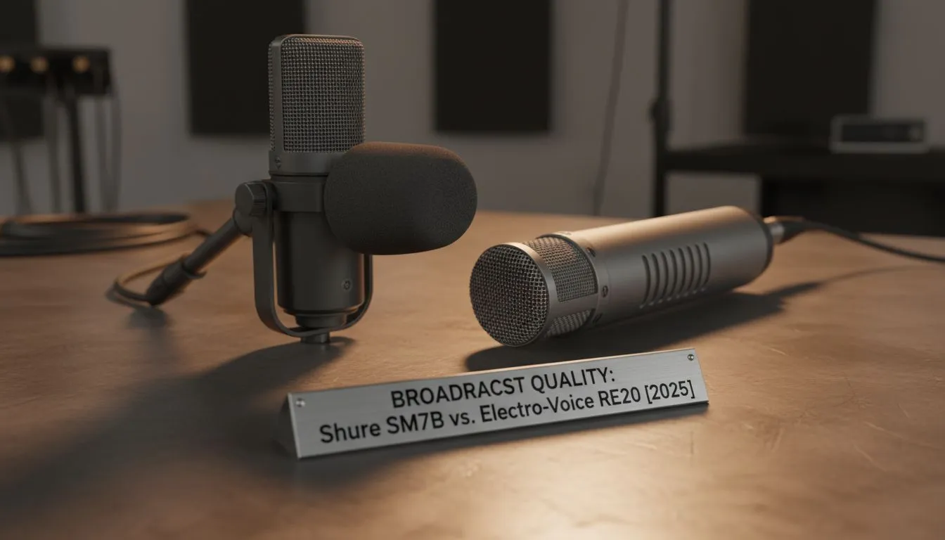 SM7B vs RE20: Quick Broadcast Verdict