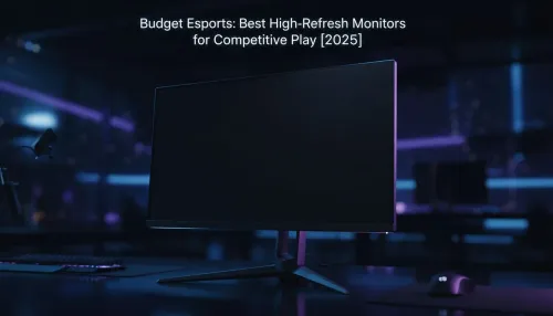 Best Budget High Refresh Rate Monitors 2025: Top Esports Picks