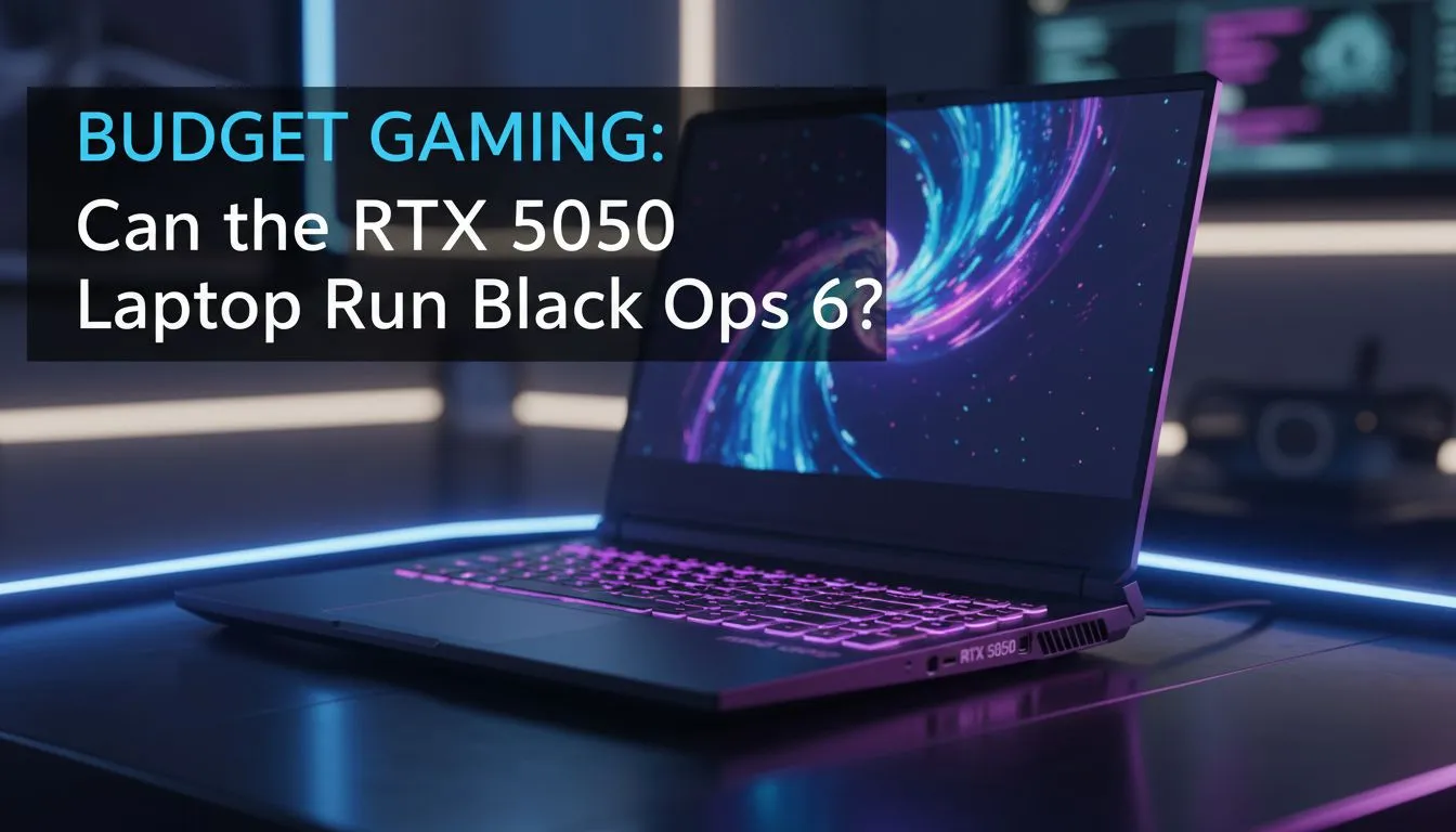 RTX 5050 Laptop: Black Ops 6 Performance
