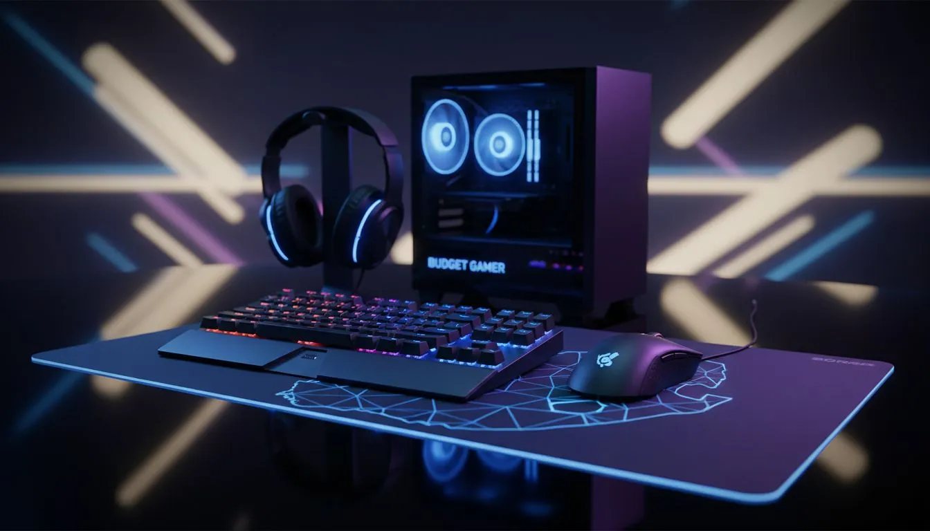 Student Budget Gaming Setup