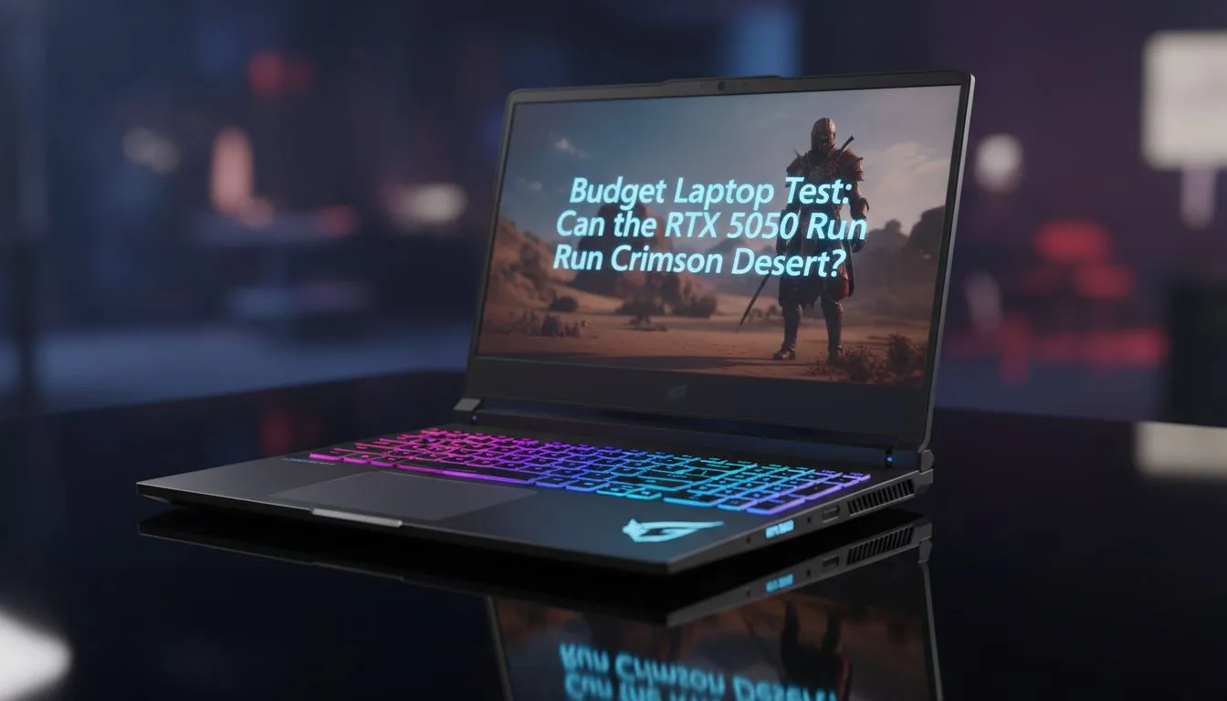 Budget Laptop RTX 5050 Performance