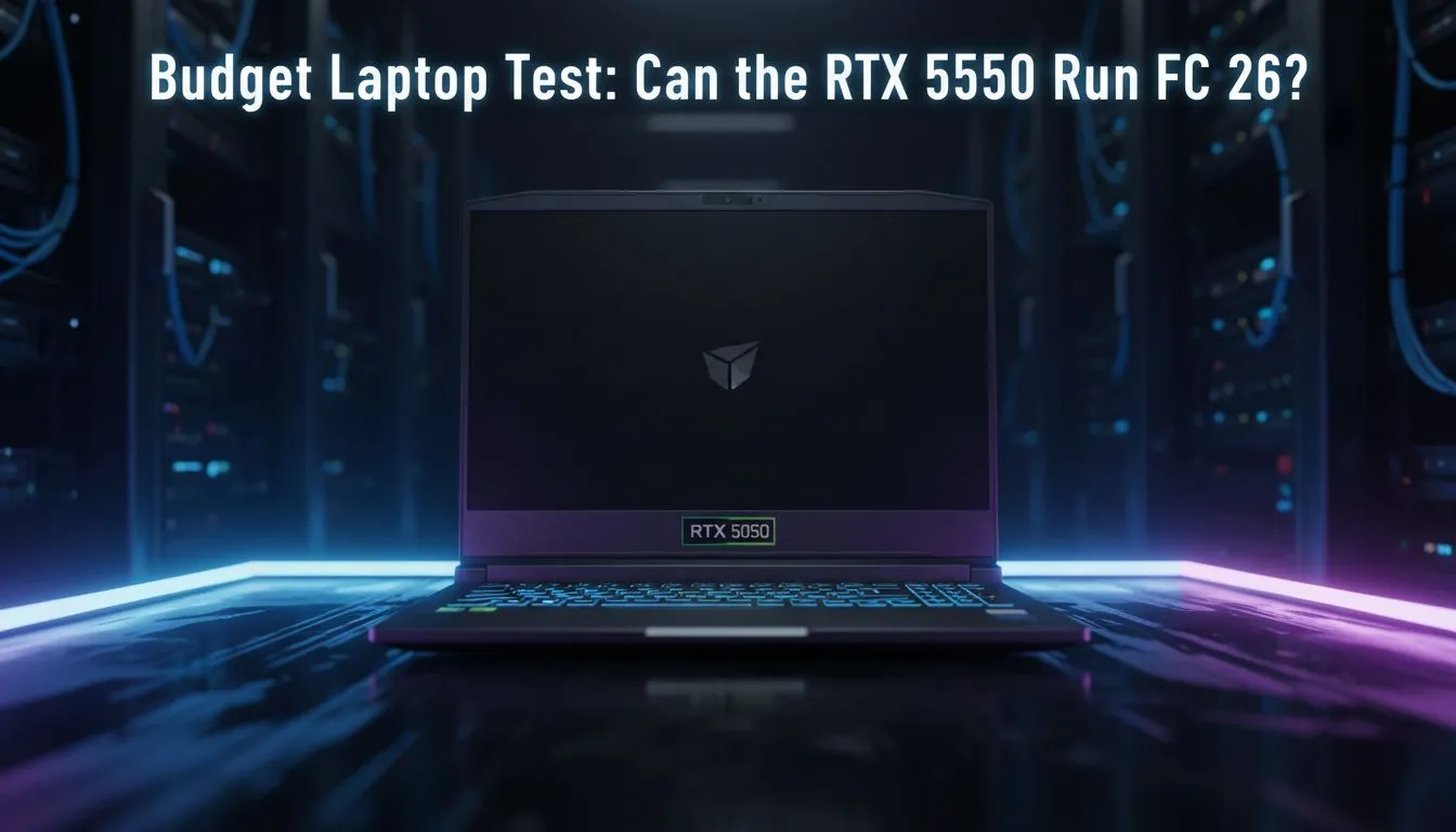 FC 26 on RTX 5050: Budget Gaming Laptop Verdict