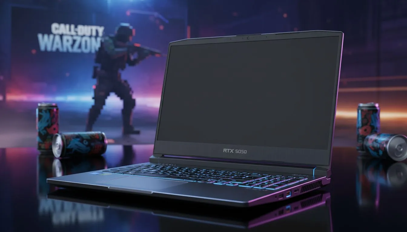 RTX 5050 Warzone Test on Budget Laptops