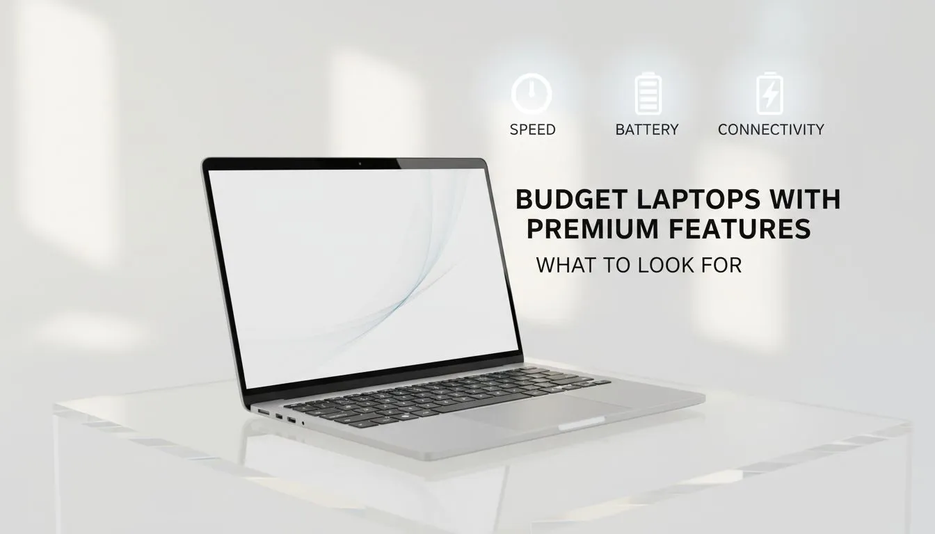 Choosing Budget Laptops with Premium Features