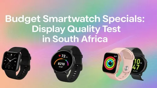 Best Budget Smartwatch South Africa: Our Display Test