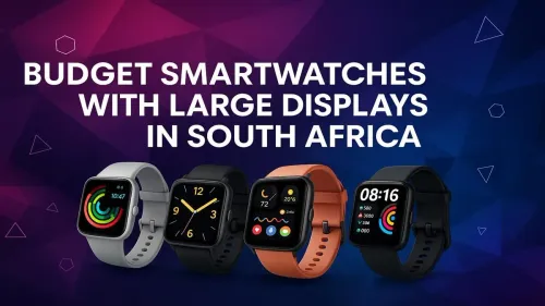 Best Budget Smartwatches with Large Displays in South Africa