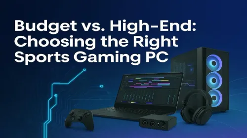 Sports Gaming PC: Budget vs. High-End for Max Performance
