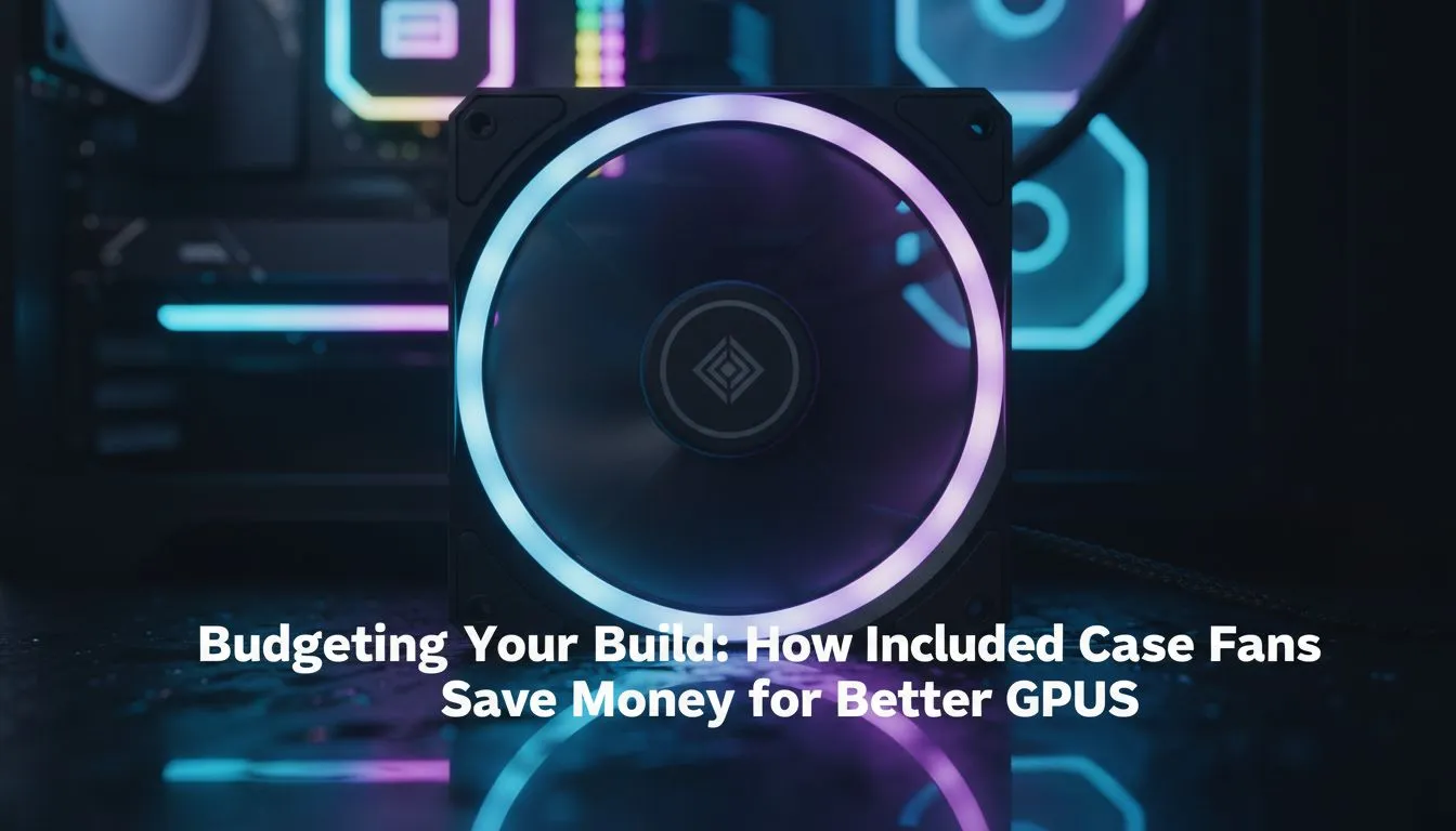 Included Case Fans Save Your GPU Budget