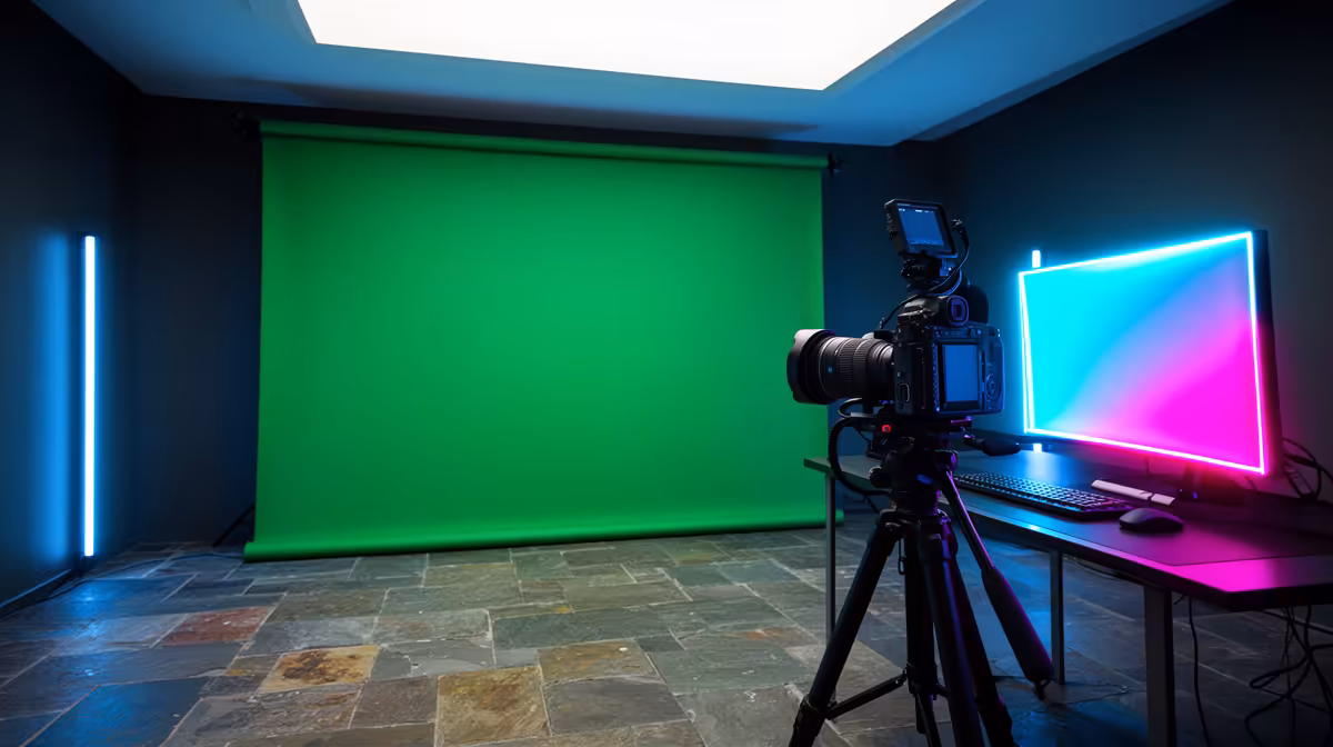 Budget Green Screen Streaming Setup