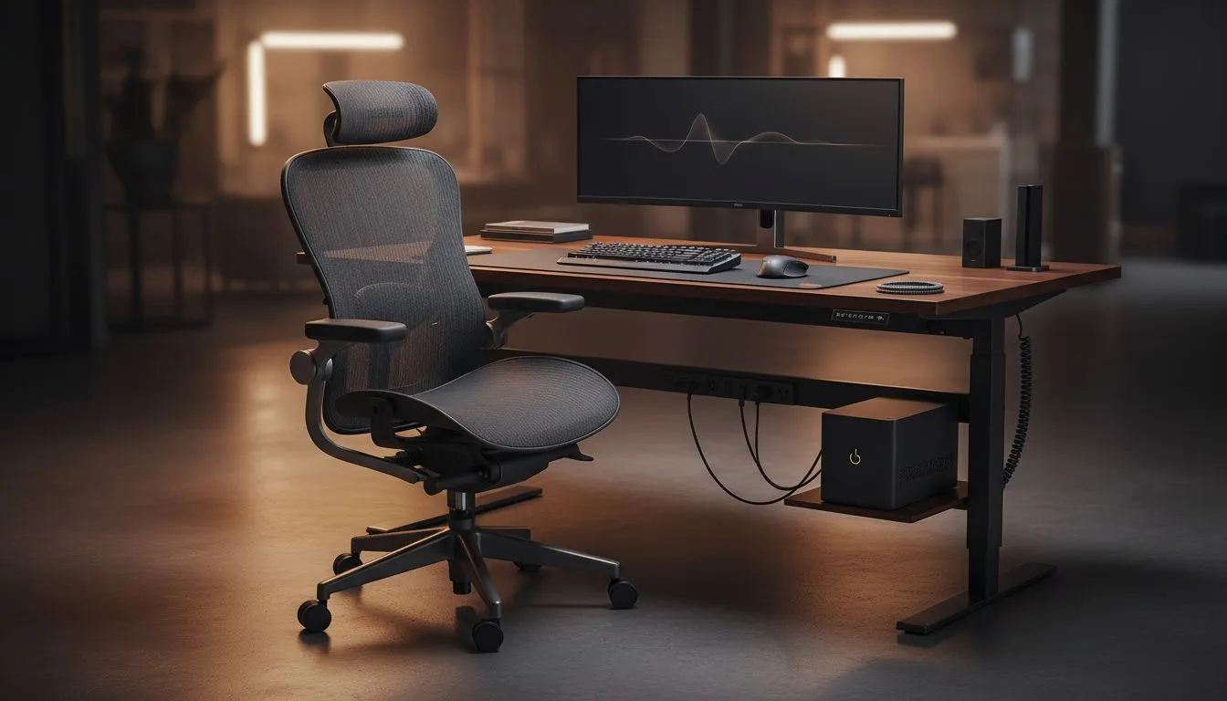 Ergonomic gear for loadshedding study spaces