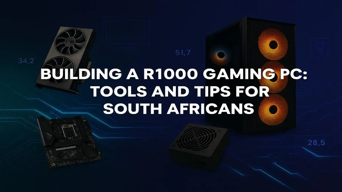 R10000 Gaming PC Build - Tools & Tips South Africa