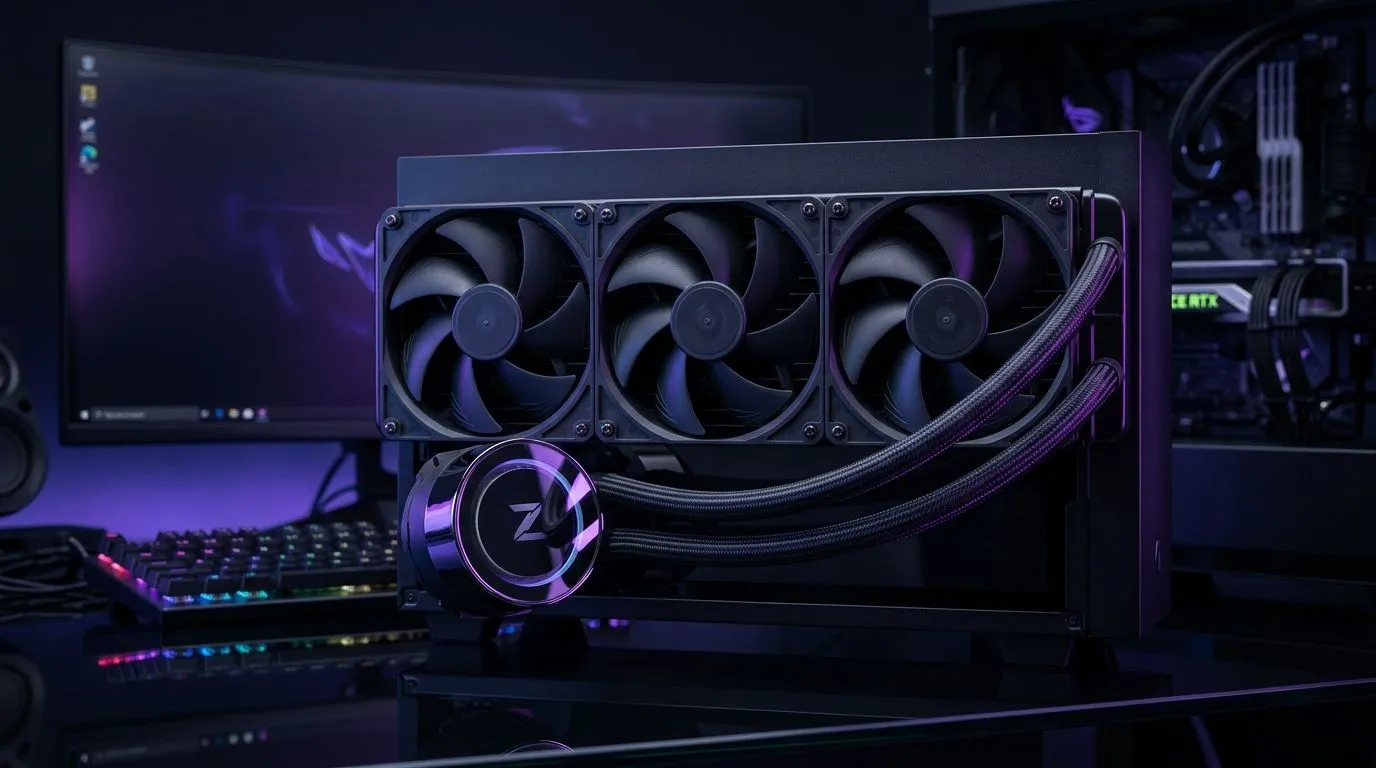 Zero RPM AIO for quiet FPS without blowing your budget
