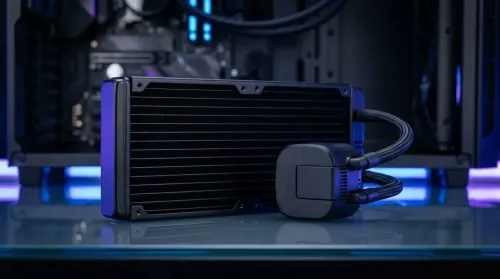 All-Black AIO Cooler: Build a Stealth Gaming Setup