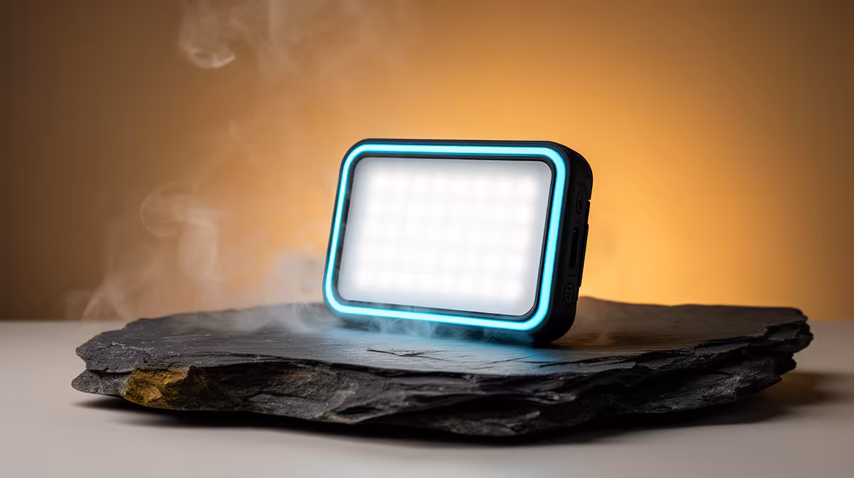 Battery LED Vlog Setup Under R1000