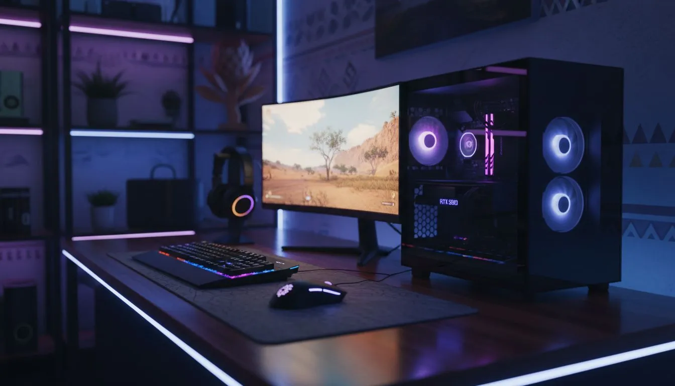 Immersive Budget Gaming Setup ZA