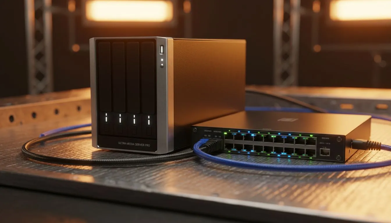 Essential Home Media Server Network