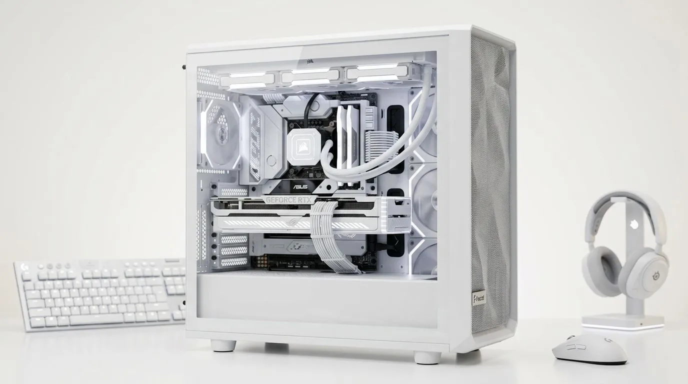 Match White Peripherals for a Cohesive Build