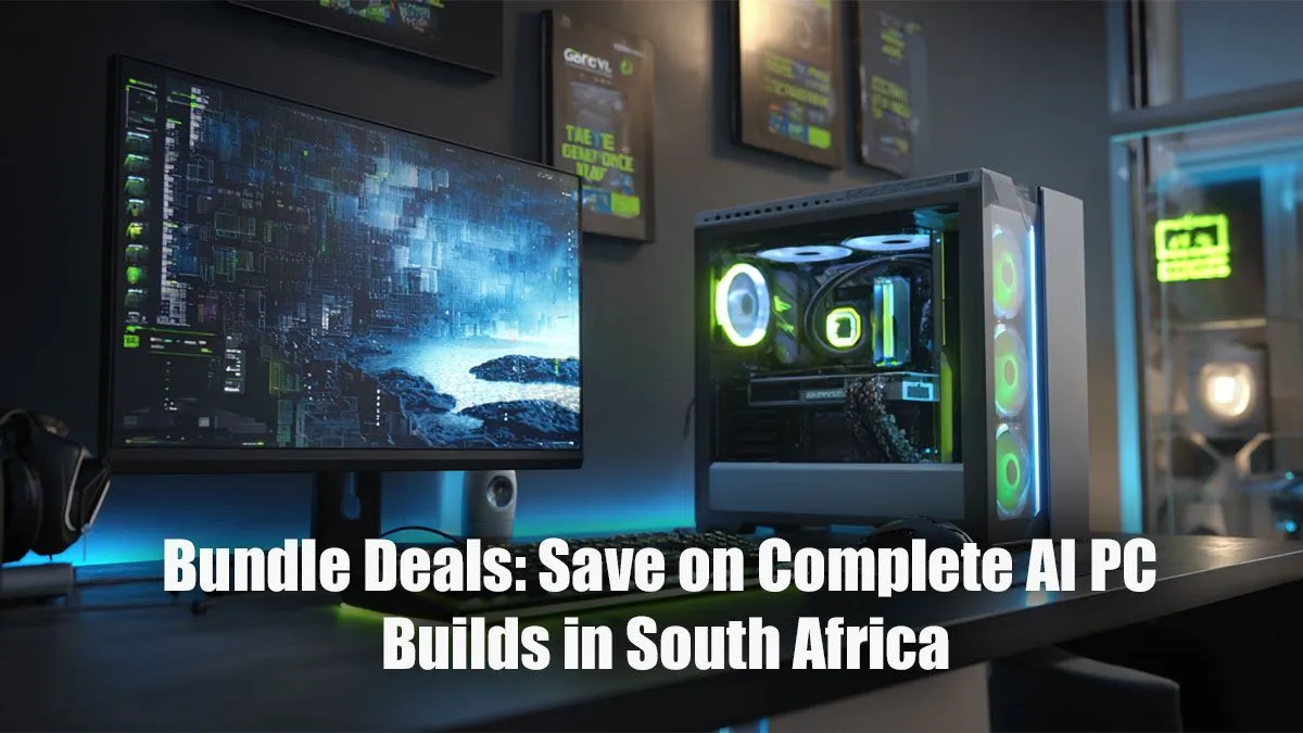 AI PC Bundle Deals South Africa | Evetech Complete Builds