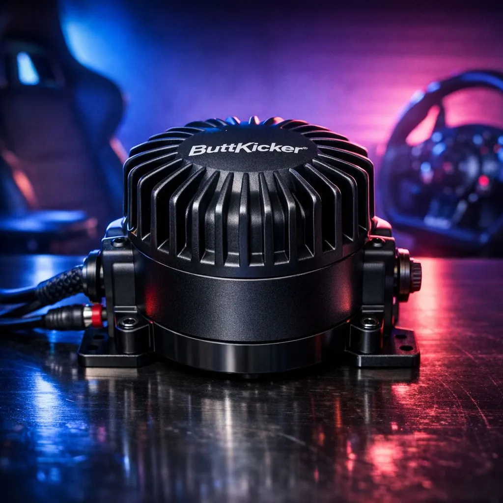 Add ButtKicker vibration to rigs