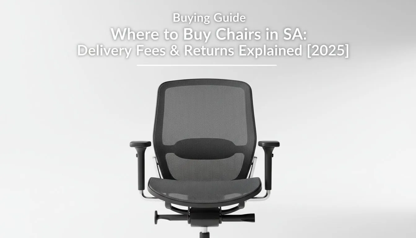 Buy Gaming Chairs South Africa: Delivery & Returns