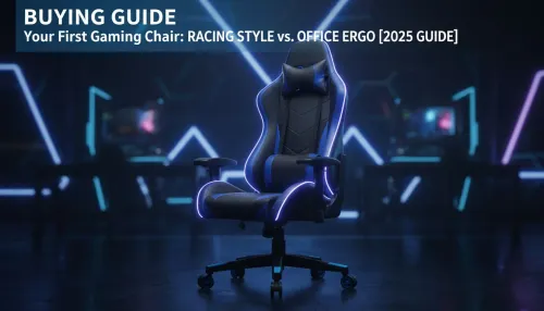 First Gaming Chair: Racing vs Office Ergonomic Guide 2025