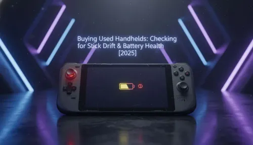 Buying Used Handheld Consoles Guide: Drift & Battery Check
