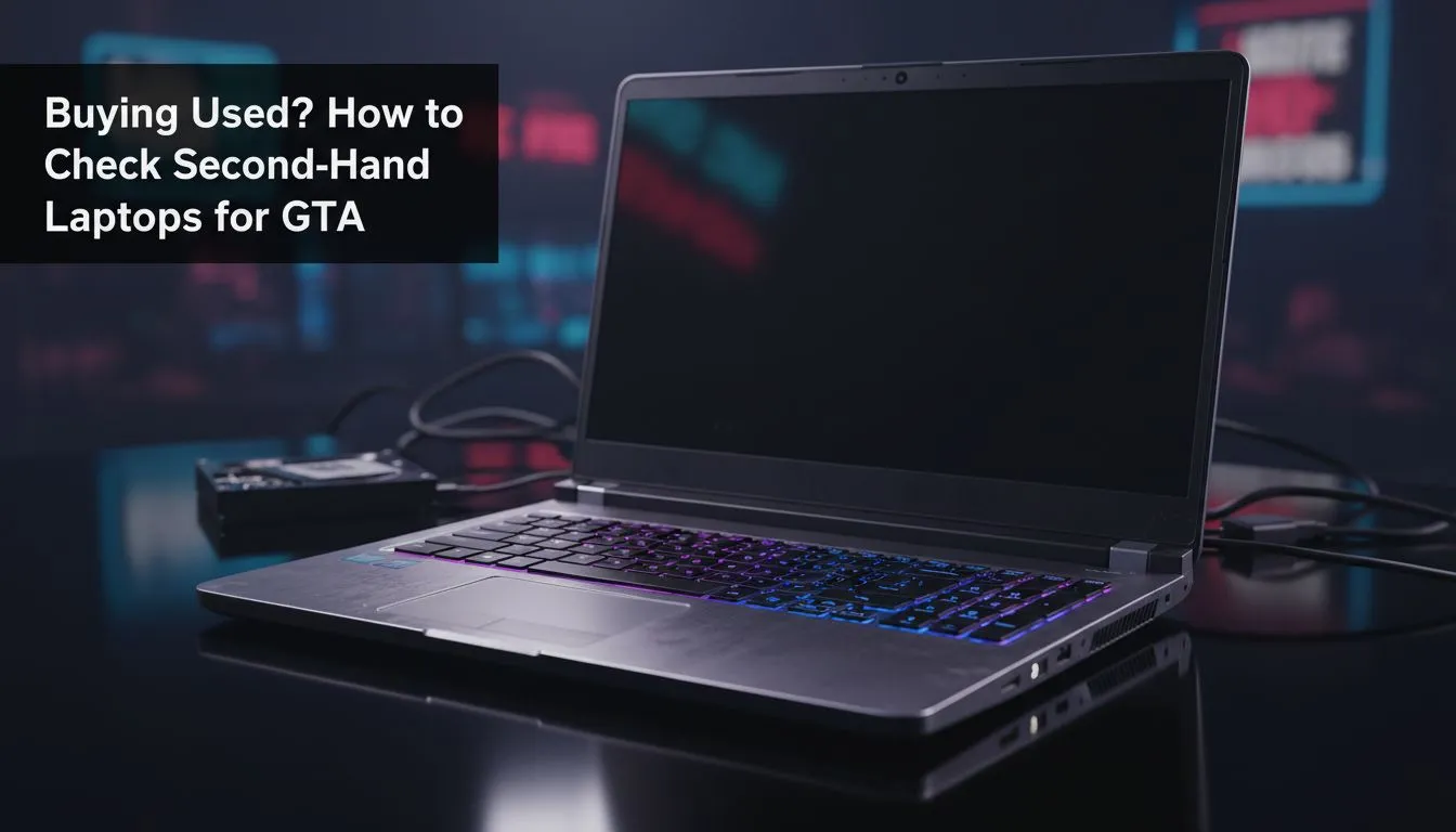 GTA Laptop Inspection Checklist