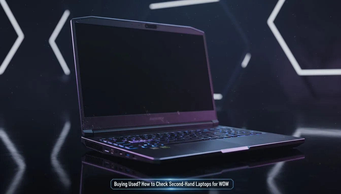 Check a Used WoW Laptop Before Buying