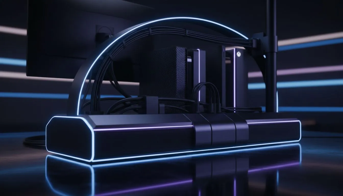 Clean Gaming Desk Cable Management