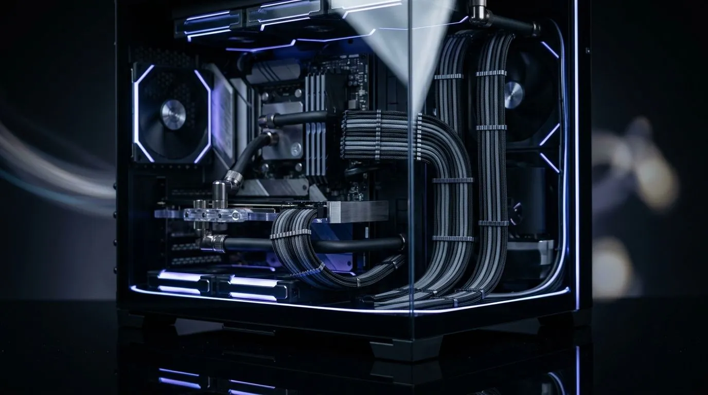 Tidy, safe wiring for showcase builds