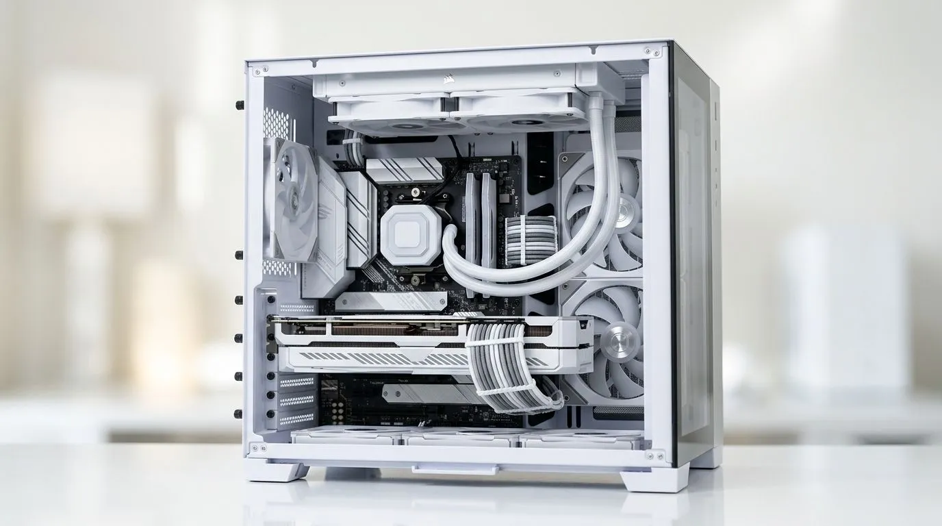 Route cables to reduce heat buildup