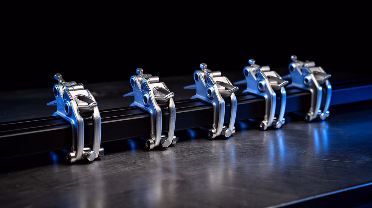 Cam Lock Clamps Deliver Stability