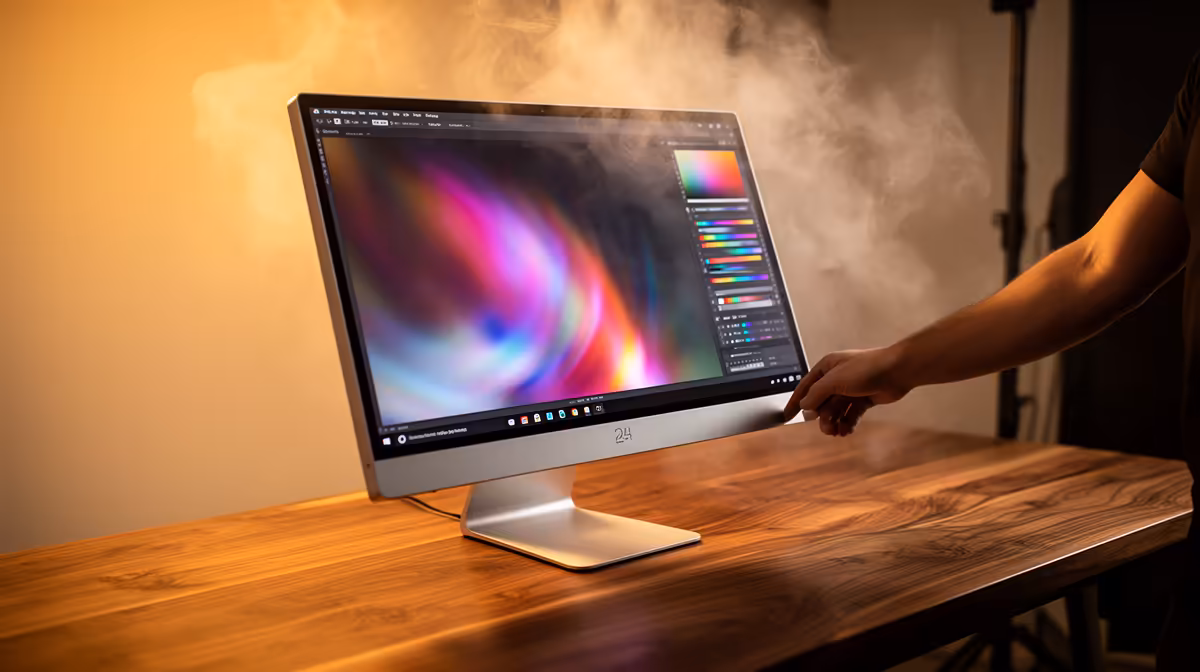 24-inch All-in-one Really Cope with Casual Photo Editing