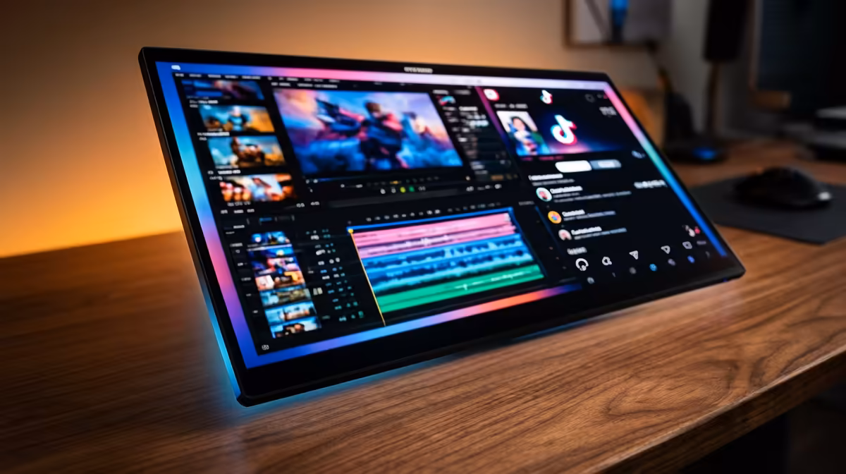 27-inch Monitor Really Cope with Editing TikToks for an SA