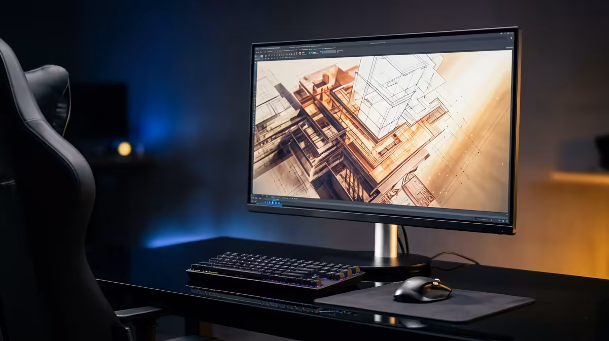 27-inch Monitor Really Cope with SketchUp Modelling for an