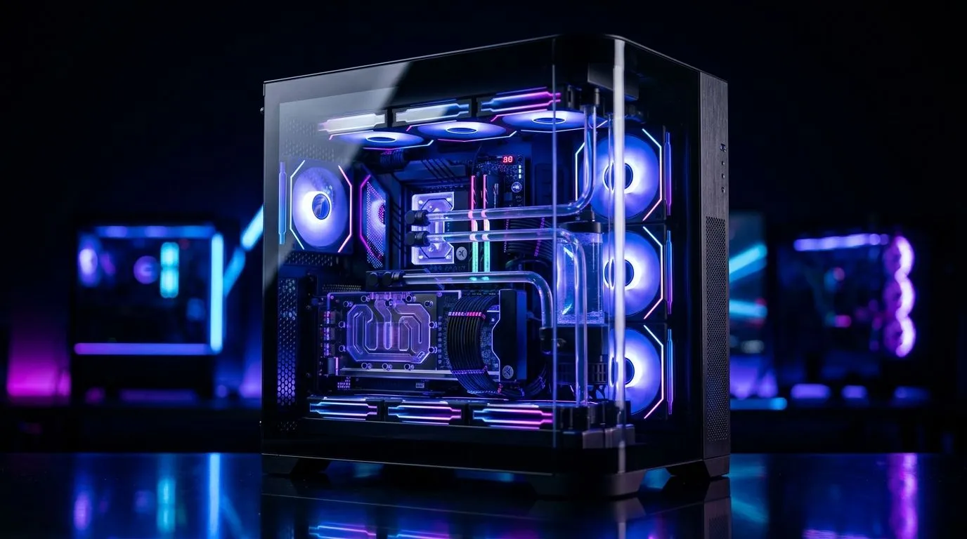 Testing 270° glass airflow for high-end parts