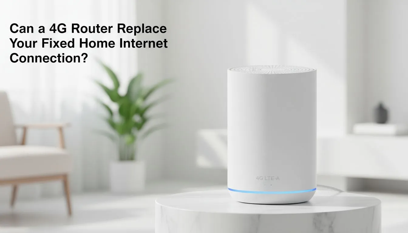 Use a 4G Router as Home Internet?