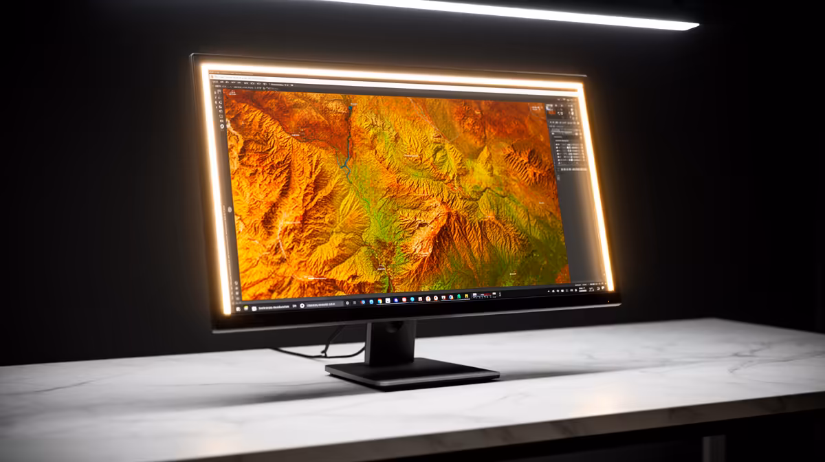 Colour-accurate Monitor Really Cope with QGIS and Mapping